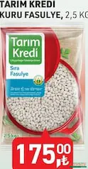 TARIM KREDİ KURU FASULYE 2,5 KG TARIM KREDİ KURU FASULYE 2,5 KG